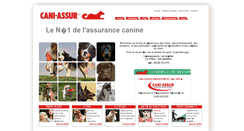 Desktop Screenshot of cani-assur.com