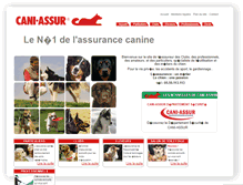Tablet Screenshot of cani-assur.com